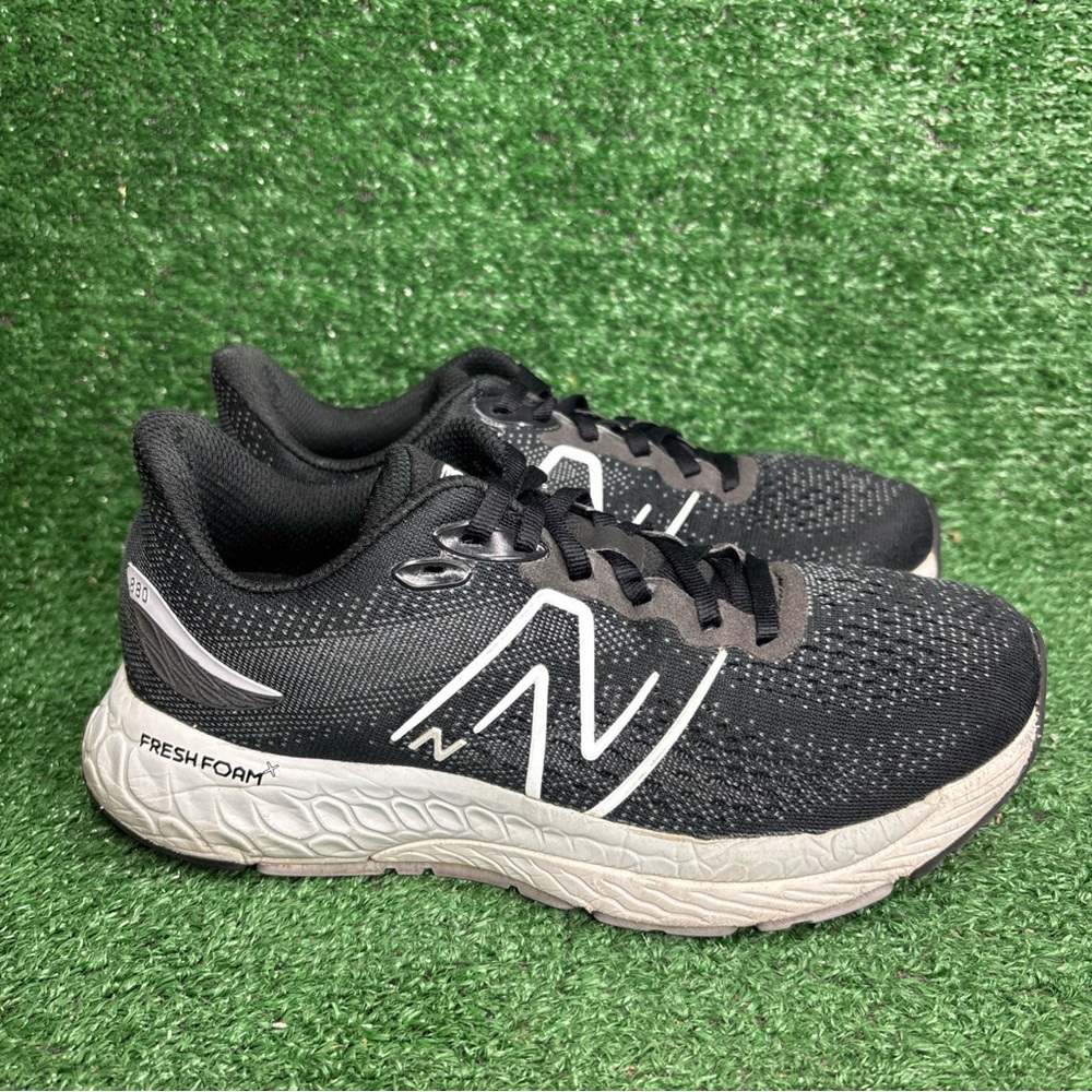 New‎ Balance Womens FF X 880 V12 Black Running Shoes Sneakers Size 7.5 D Wide